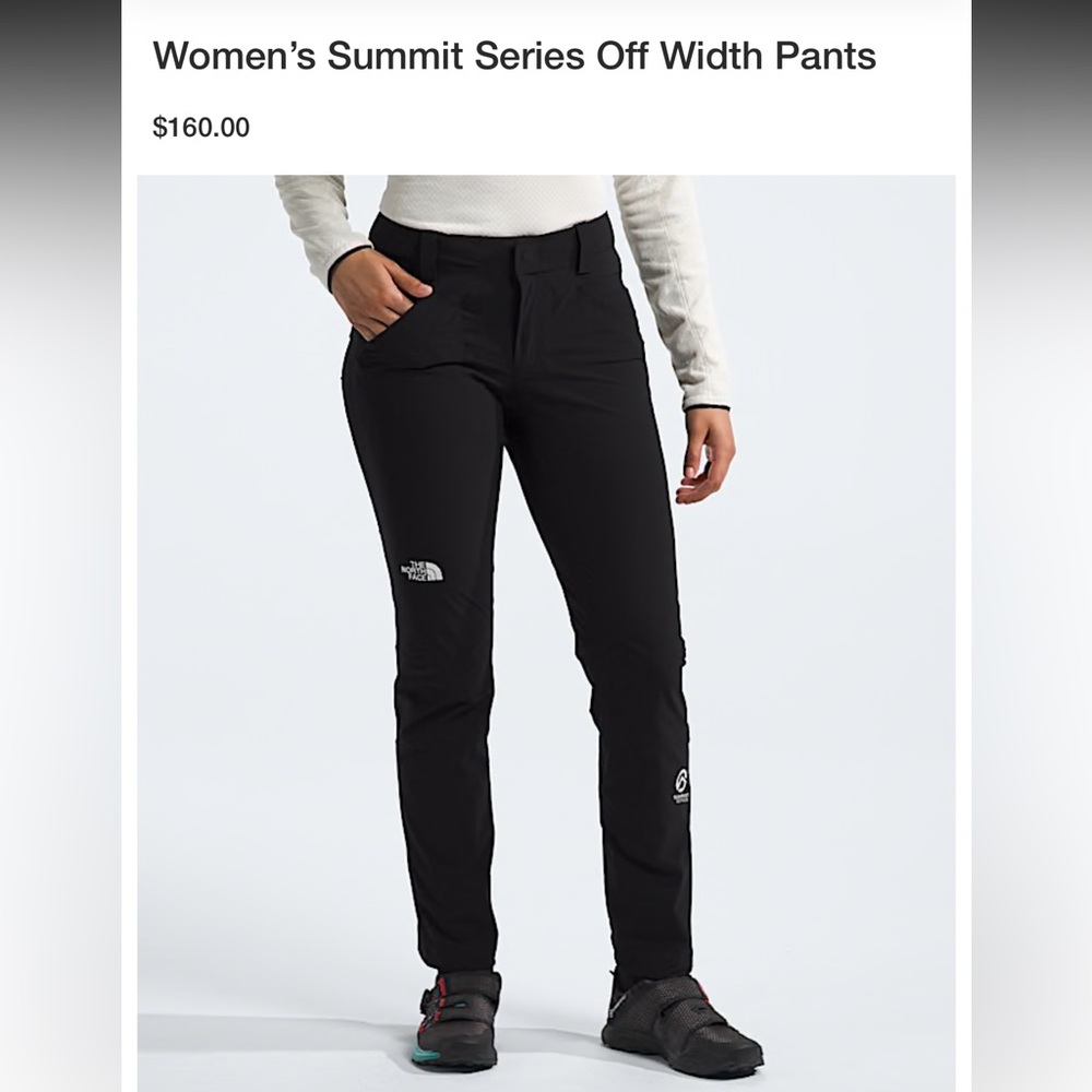 NTW NorthFace WOMEN’S SUMMIT SERIES OFF WIDTH PANTS